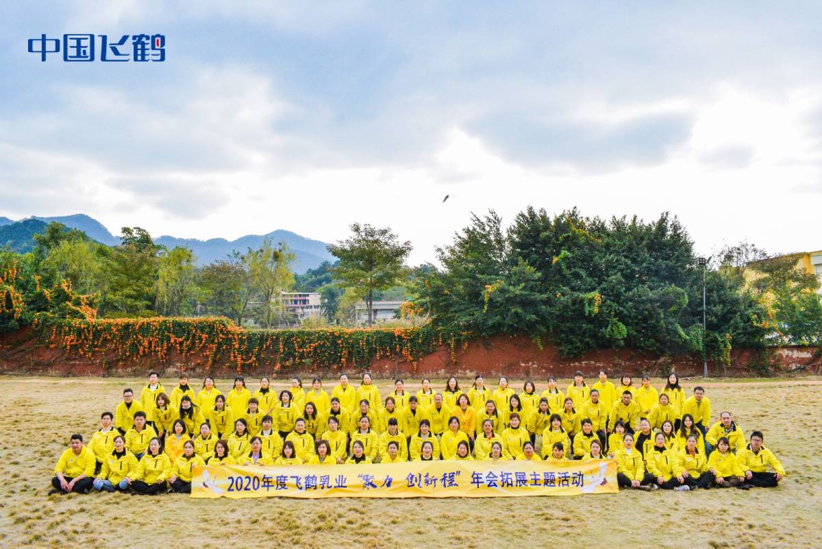 飞鹤乳业团队“聚力 创新程”福建省区推广年会主题拓展活动