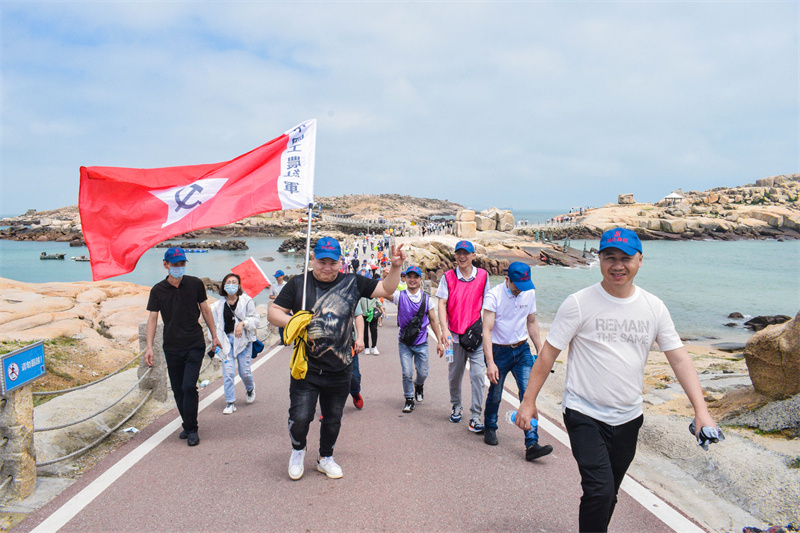 2021年鸿生股份“凝心聚力·共创辉煌”主题拓展活动，平潭旅游景点攻略、平潭团建基地、平潭拓展公司