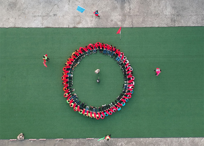 养生堂有限公司团队主题拓展训练圆满成功，平潭旅游景点攻略、平潭团建基地、平潭拓展公司