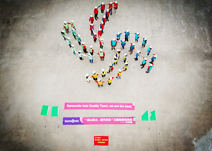 新秀丽（中国）团队户外拓展训练圆满成功，平潭旅游景点攻略、平潭团建基地、平潭拓展公司